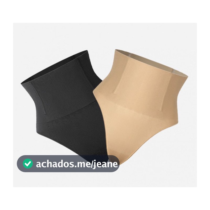 Calcinha Modeladora de Cintura Alta pós Parto, Pós Gestação Compressão