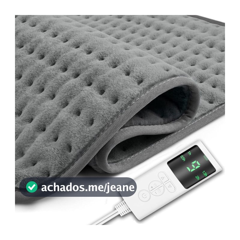 Almofada De Aquecimento Para Alívio De Dores Nas Costas E Na Cintura , 9 Ajustes Elétrica , Desligamento Automático