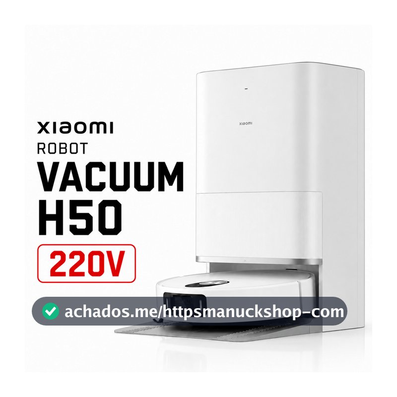 (NEW) ROBO Aspirador Xiaomi H50 10000Pa 220V (220V APENAS)