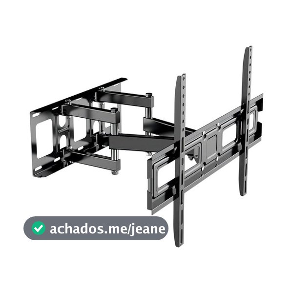 Suporte Tri Articulado De Parede P/ Tvs 32' A 90 'Multiarticulado Reforçado Para Tv/monitor Maxmulti