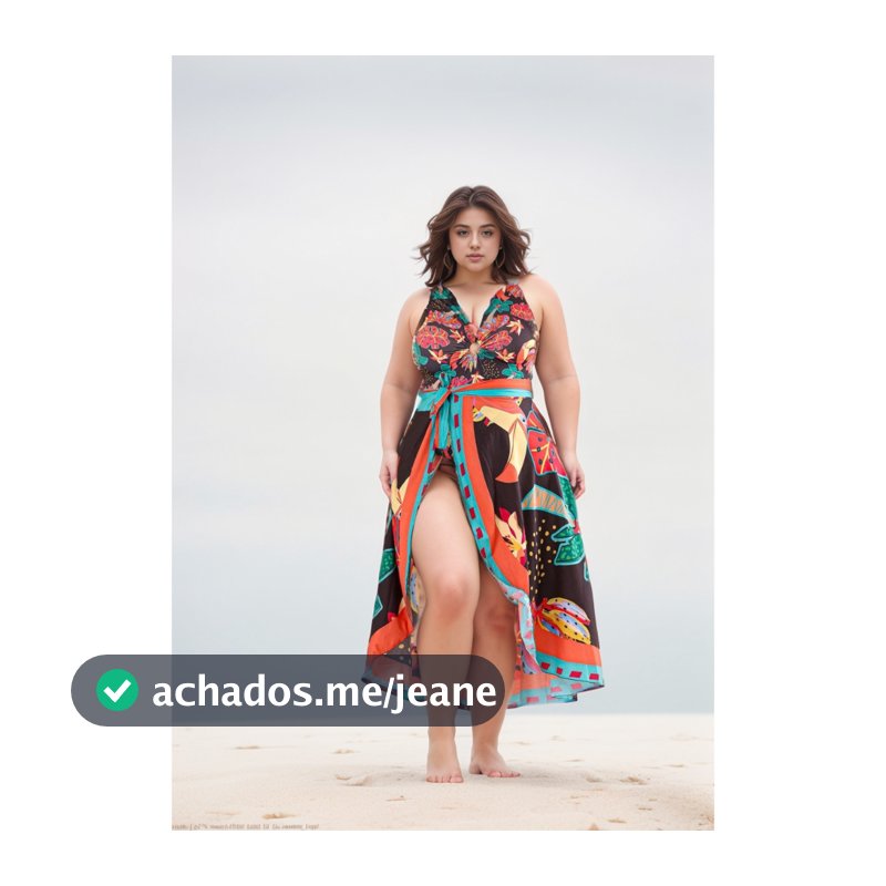 Maio feminino Plus Size Saída de praia