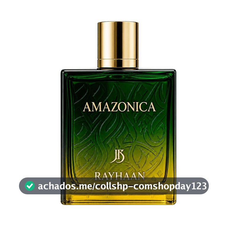 Perfume Arabe Rayhaan Amazonica Junior Barreiros JB - 100 ML