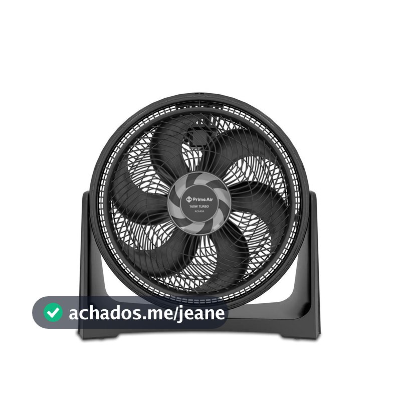 Ventilador Circulador Prime Air 3 Velocidades 160W ACA40A