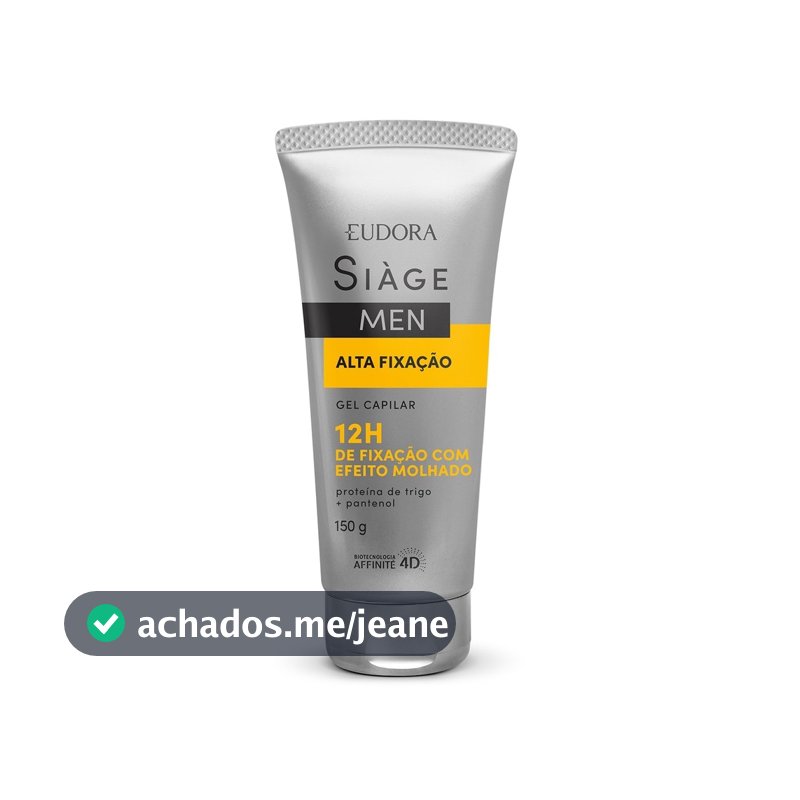 Eudora Siàge Model Men Gel Capilar Efeito Molhado 150g