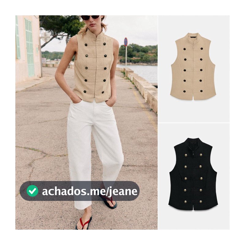 2026 Verão Novo Produto Camisa Feminina Decoração de Botão 7969223