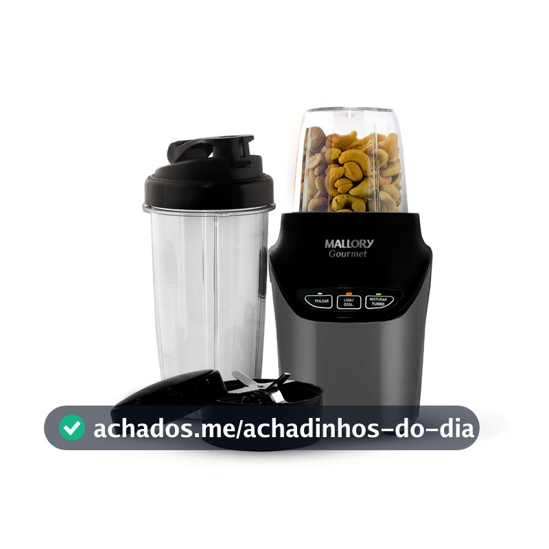SUPER LIQUIDIFICADOR E PROCESSADOR GOURMET 127V - MALLORY