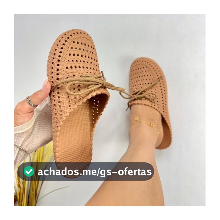 Mule crocks feminino sandalia sapatilha bico redondo