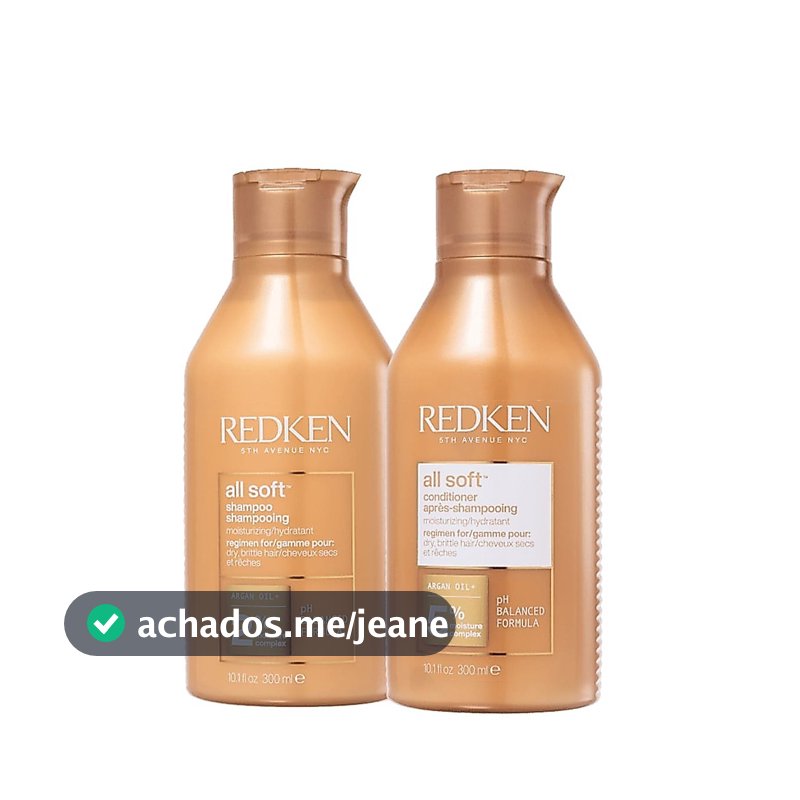 Kit Redken All Soft Duo (2 produtos)