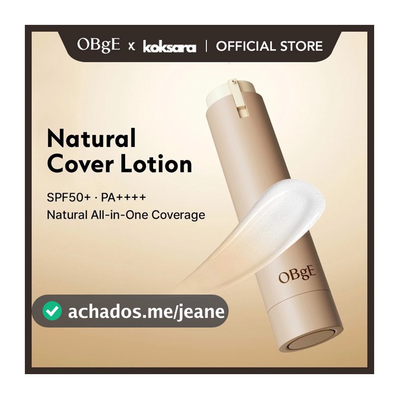 [OFFICIAL] OBgE Natural Cover Lotion 50g