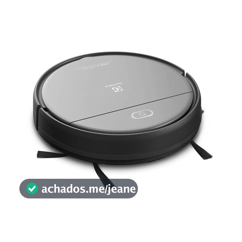 Robô Aspirador de Pó Electrolux 3 em 1 com Sensor Antiqueda Experience até 2h20 min Cinza (ERB20)