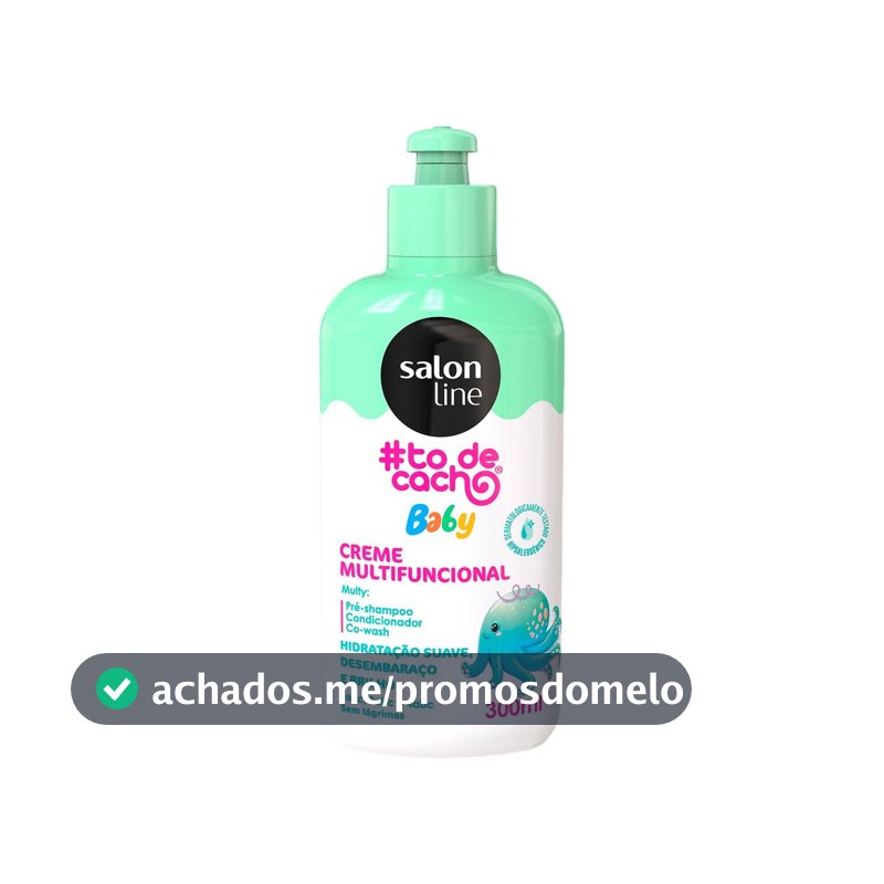 Creme Multifuncional #Todecachinho Baby Salon Line 300ml