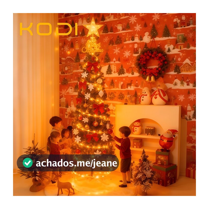 Oferta! Árvore de Natal Espiral LED 1,8m - Decoração Completa com Iluminação | Preço Imbatível-N10