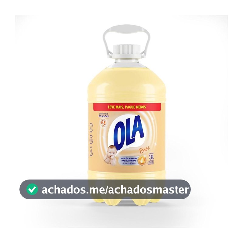 Lava Roupas Ola Bebê 3,8L