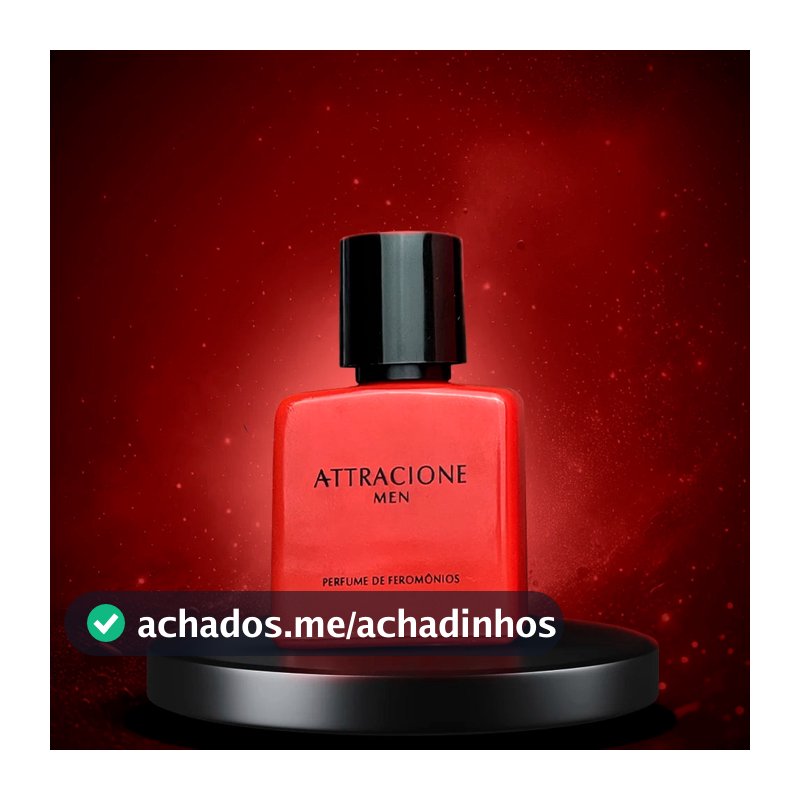 Attracione Men (Perfume Masculino com Feromônios Ativados)