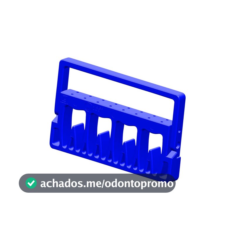 Porta Limas Brocas e endodôntica com 8 ou 16 Furos Autoclavavel Lysanda