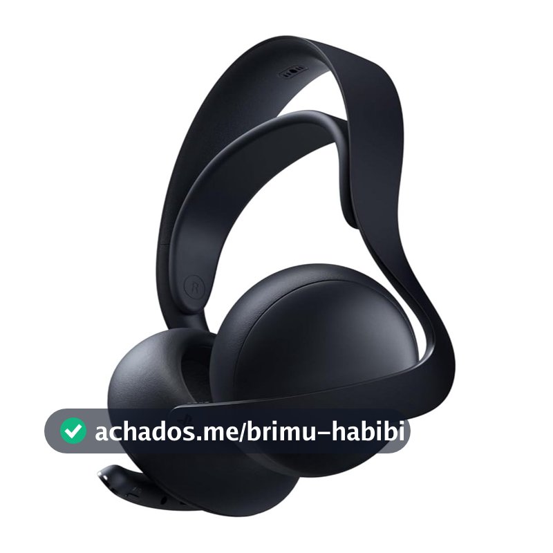 Headset Sem Fio PS5 Pulse Elite Sony Midnight Black - Playstation 5