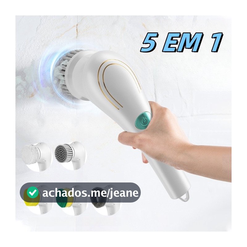 Cepillo de Limpieza Multifuncional 5 en 1 - Uso Doméstico con Diseño Compacto y Ergonómico