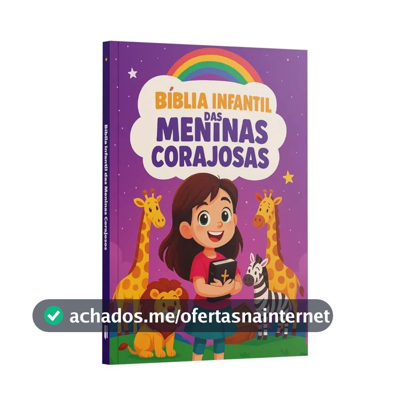 Bíblia Infantil Ilustrada das Meninas Corajosas | Jardim das Promessas
