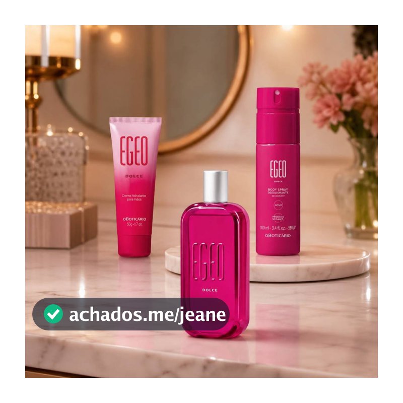 Kit Presente Egeo Dolce Perfume E Body Spray
