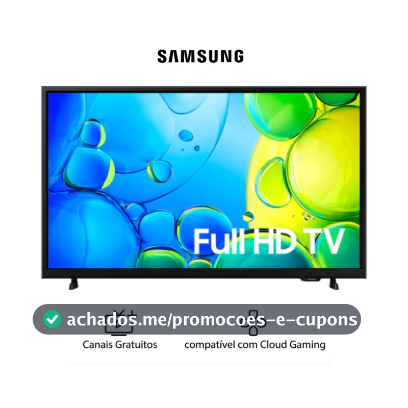 Samsung Smart TV 43 Polegadas FHD Modelo Ls43f6000fgxzd  Xbox Cloud Gaming Com Canais Gratuitos