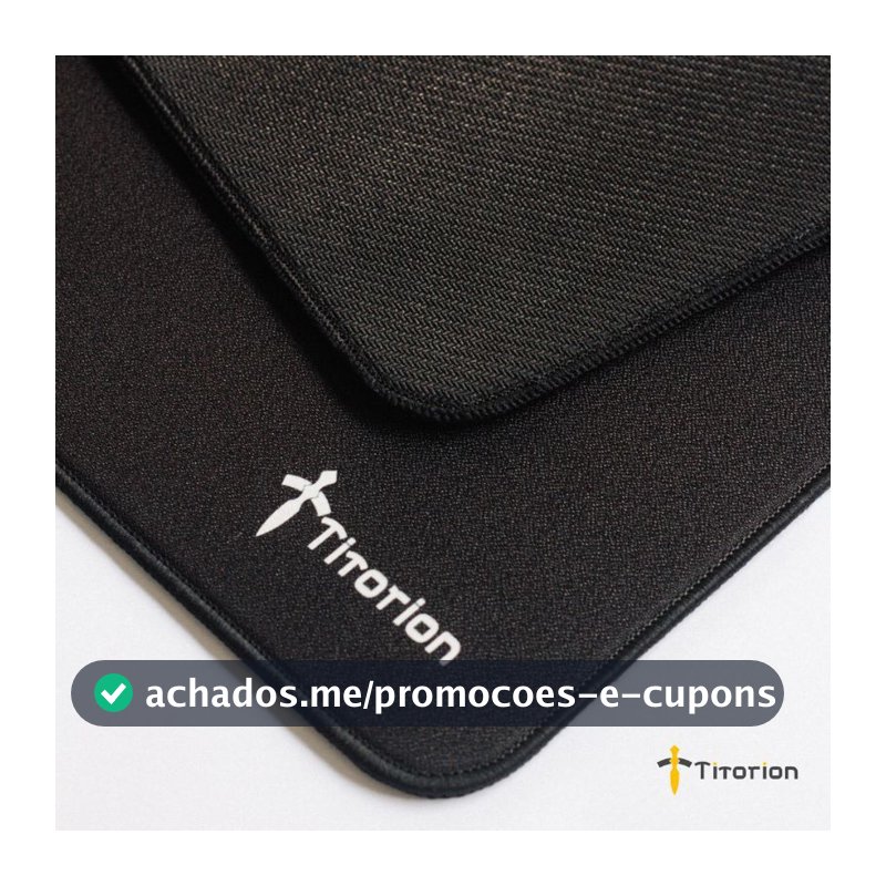 Mousepad Gamer APEX Control Mouse pad Grande 49x42 Mouse Pad Branco Preto Blade Red Girl Titorion