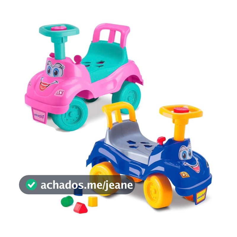 Triciclo Totokinha Clássica Infantil Carrinho Andador Para Criança Envio Imediato