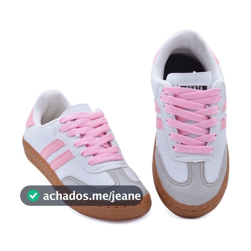 Tênis Feminino Masculino Infantil Menino Menina Estilo Samb Molekinha Escolar