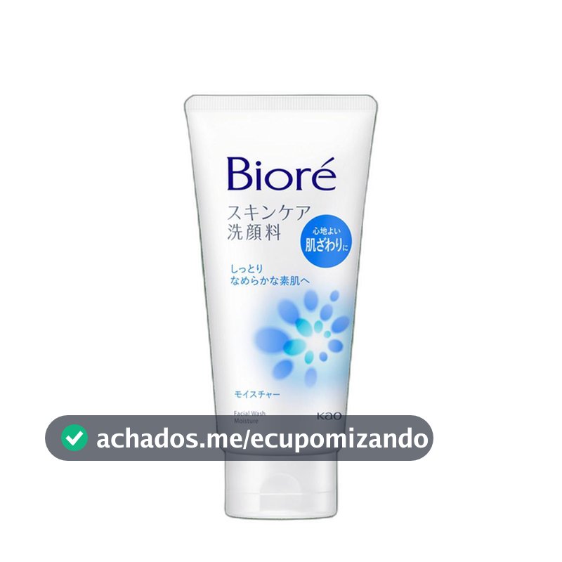 Bioré Skincare Facial Wash Moisture - Sabonete de Limpeza Facial 130g