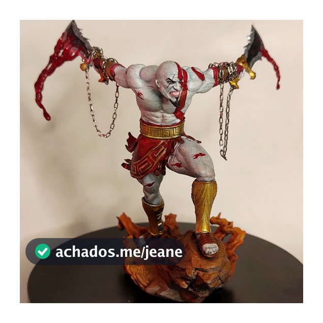 Estátua Kratos GowClássico 12 CM