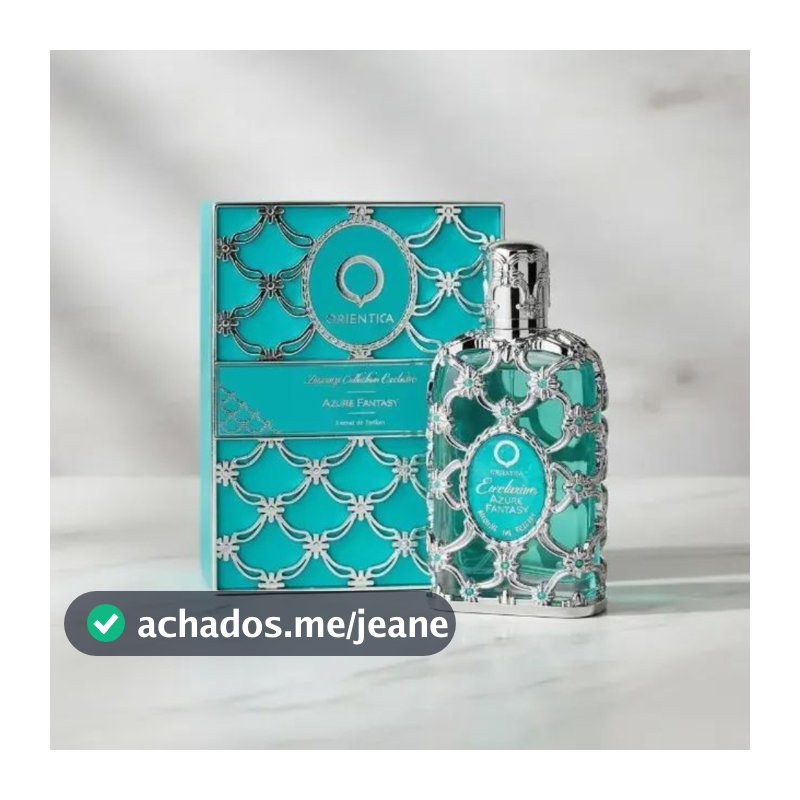 Perfume Árabe  Orientica  Exclusive Azure Fantasy  Edp  80ml