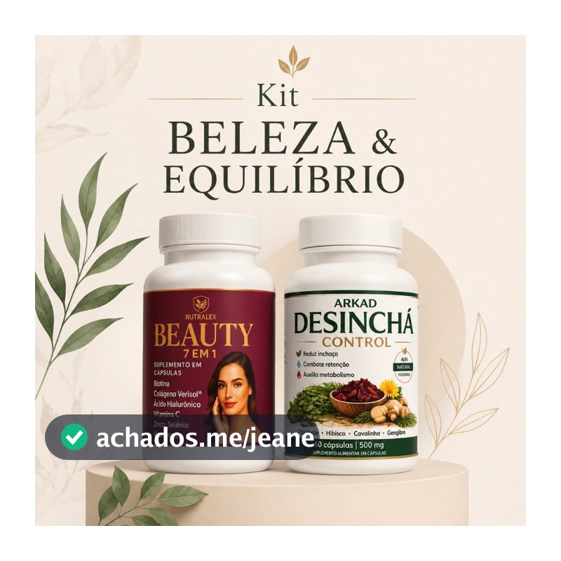 Kit Beleza & Bem-Estar | 2 Potes