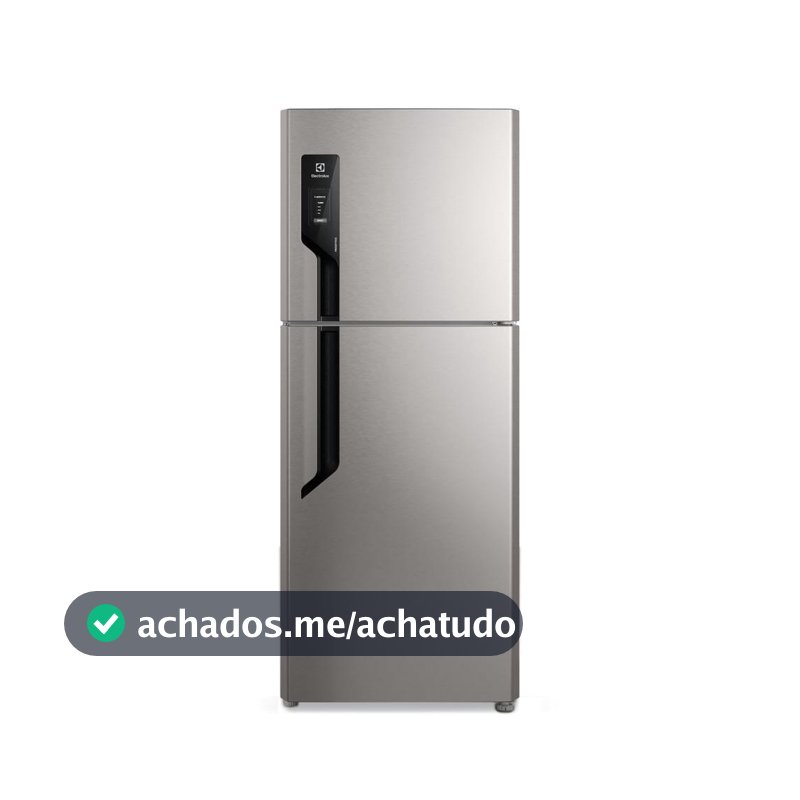 Geladeira Electrolux Frost Free 432L Efficient AutoSense Duplex Inox Look (TF70S)