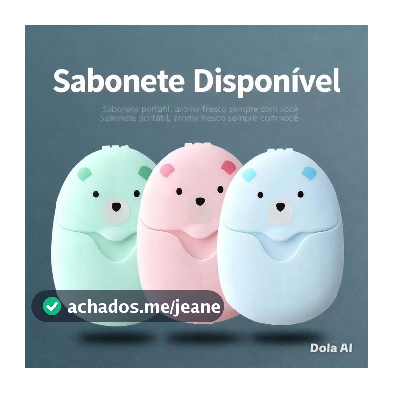 1 Case de 50 Pcs de papel sabão descartável portátil bonito em caixa de papel sabonete Mini fatia