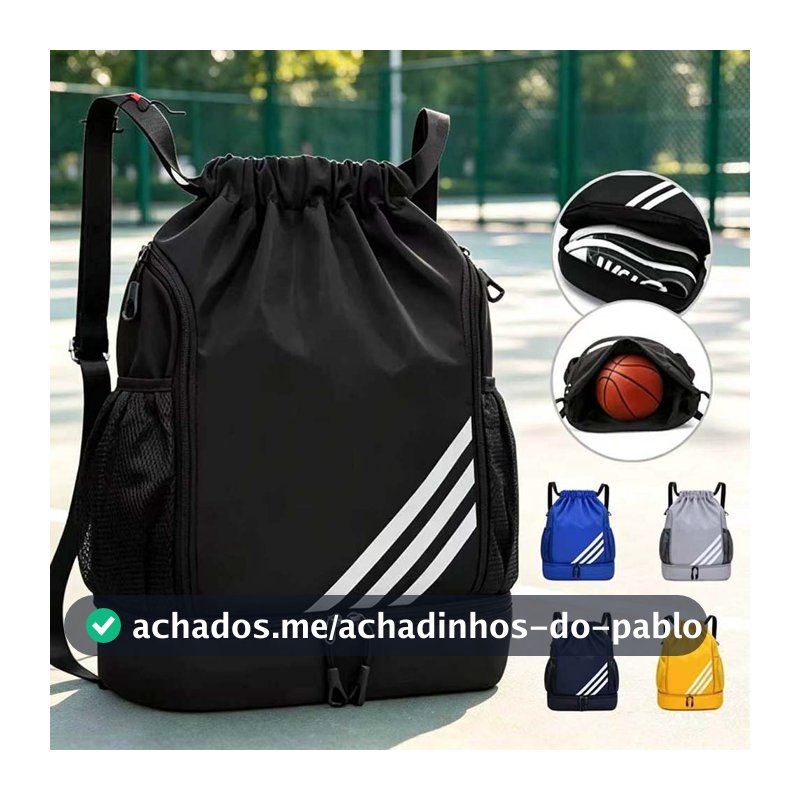 Bolsa Mochila Saco saquinho academia impermeável resistente