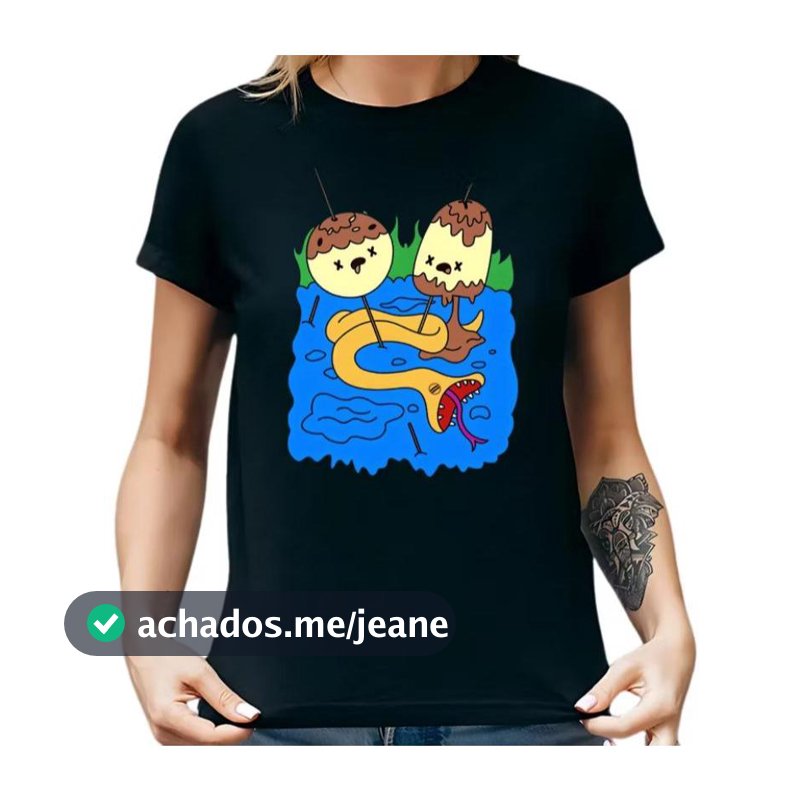 Camiseta Unissex Estampada Hora De Aventura Marceline e Princesa Jujuba Camisa Anime Street