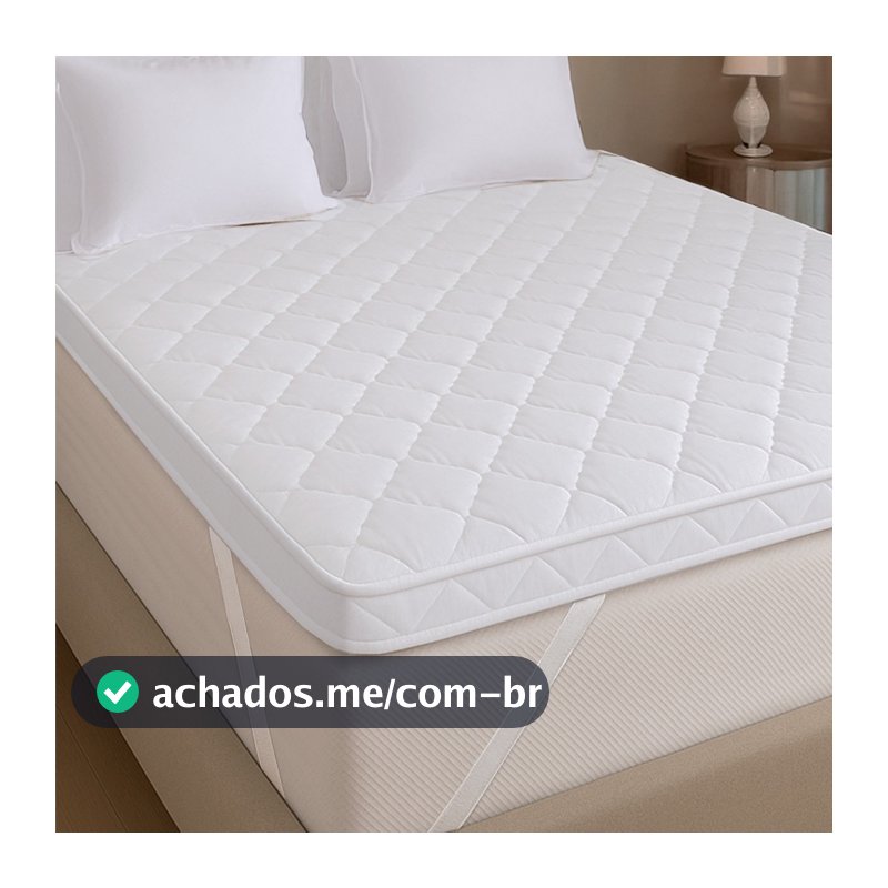 Pillow Top Espuma D33 Hipoalergênico BF Colchões - Solteiro, Casal, Queen e King