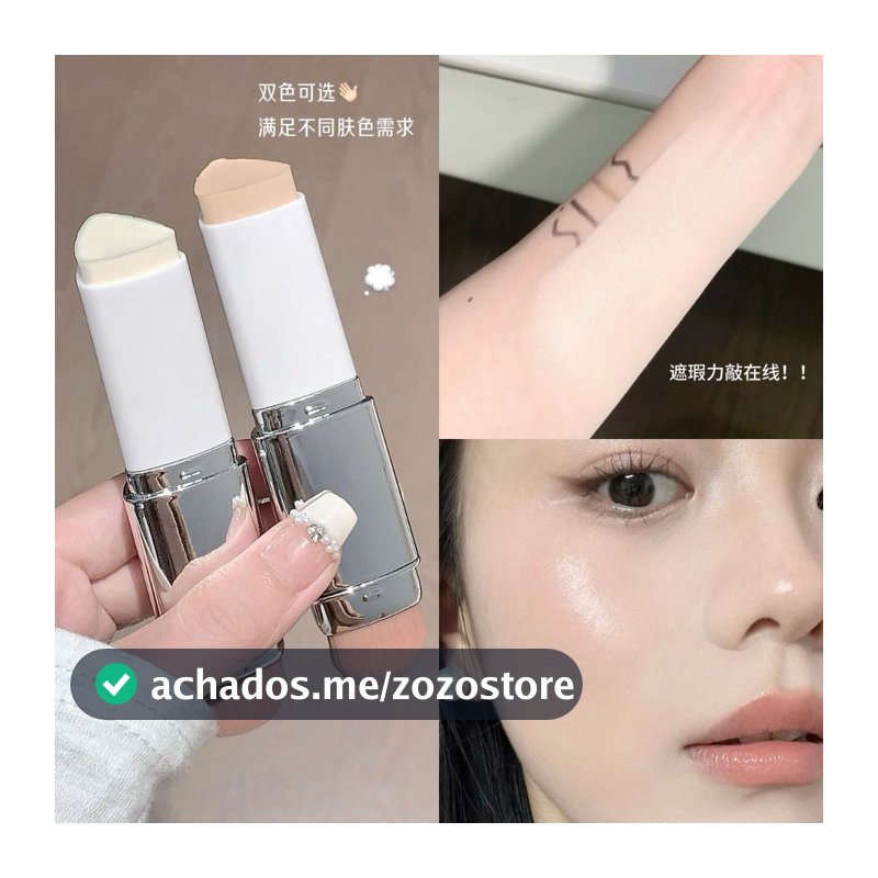 Kakashow Base Coreana De Alta Cobertura Em Bastão Corretivo Natural Fosco Maquiagem Marfim Branco Duradouro À Prova D'ág