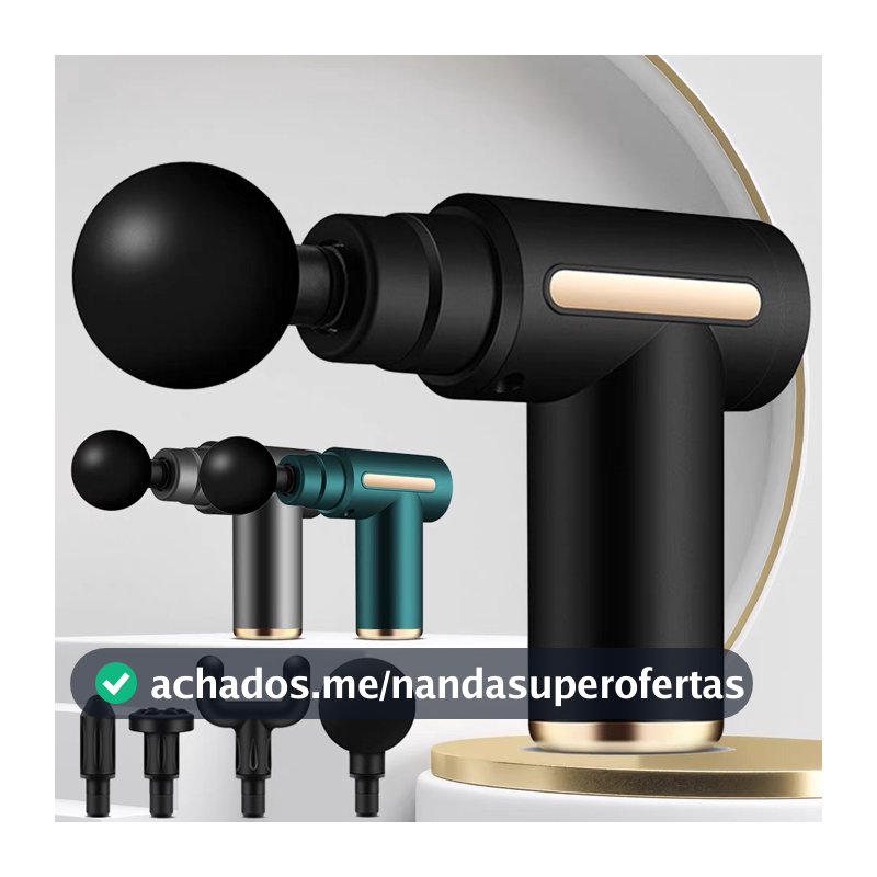 Massageador Elétrico Alta Frequência Profissional Muscular Massagem