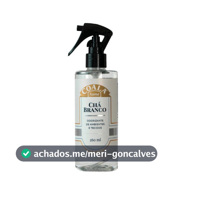 Coala Odorizante de Ambientes e Tecidos Chá Branco 260ML