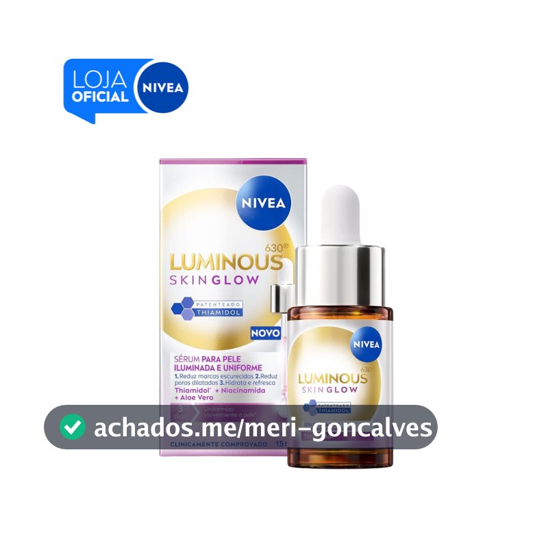 Sérum Facial NIVEA Luminous630 Skin Glow 15ml