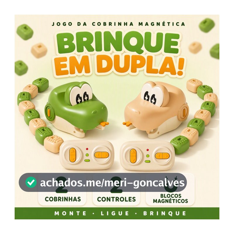 Carro De Controle Remoto Cobra Magnética Brinquedo 2 Jogadores Batalha Engolir Peças Recarregável