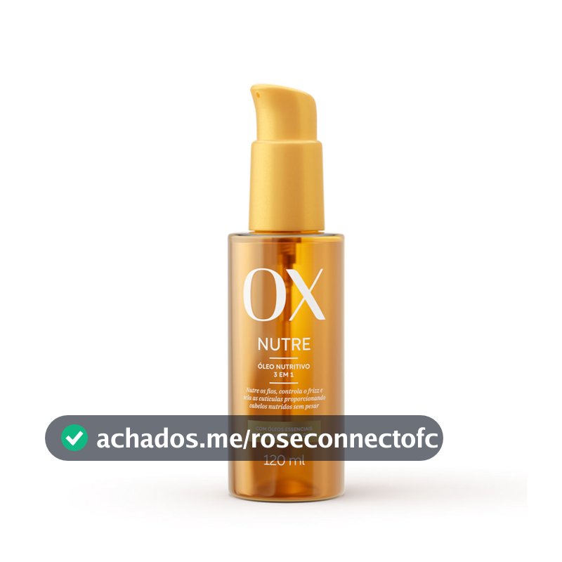 Óleo Capilar OX Nutritivo 3 Em 1 120ml
