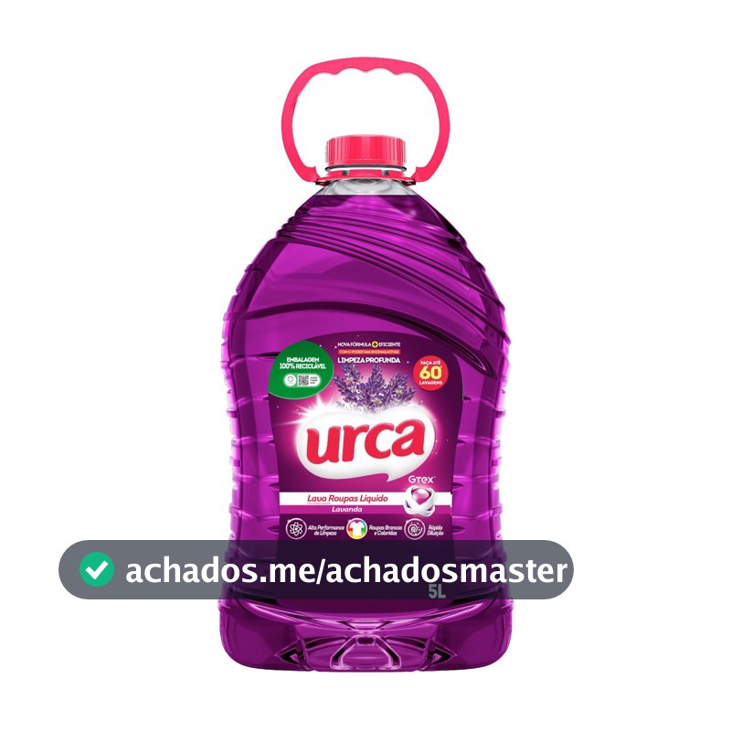 Lava Roupas Liquido Urca Lavanda - 5L