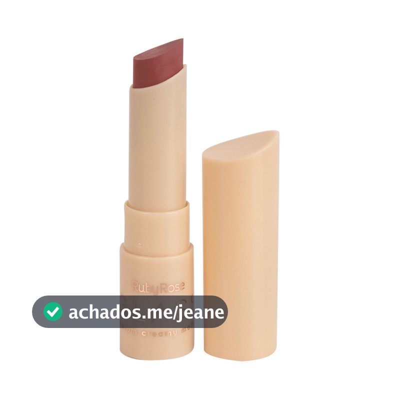Batom Creamy Matte Glass - Hbf567 - Ruby Rose