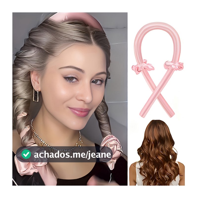 Wanmei 1 Peça Modelador De Cabelo Preguiçoso De Algodão Estilo De Salão De Beleza Onda Ferramenta De Fofo