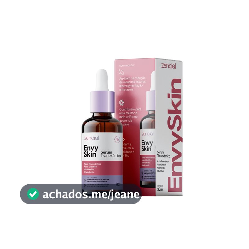 Envy Skin Sérum Super Clareador Ácido Tranexâmico, Ácido Glicólico - Tratamento de Acne - Manchas de Pele e Melasma