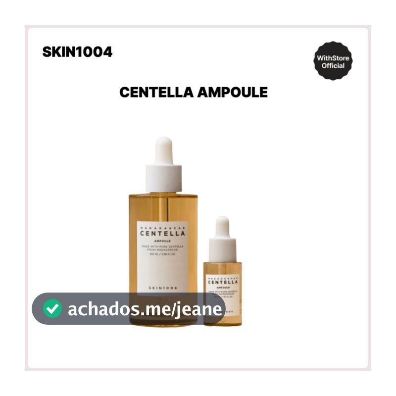[SKIN1004] Ampola Madagascar Centella 30ml/100ml Envio Da Coreia K-Beauty Coreano