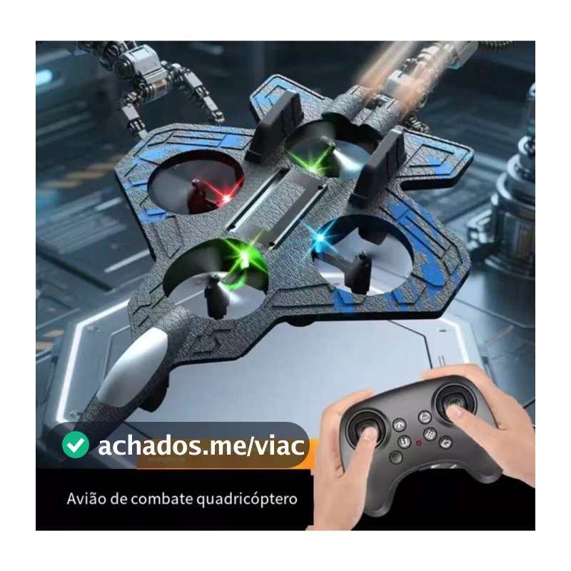 Avião Drone de Brinquedo Infantil com Controle Remoto – Diversão Garantida linha premium！