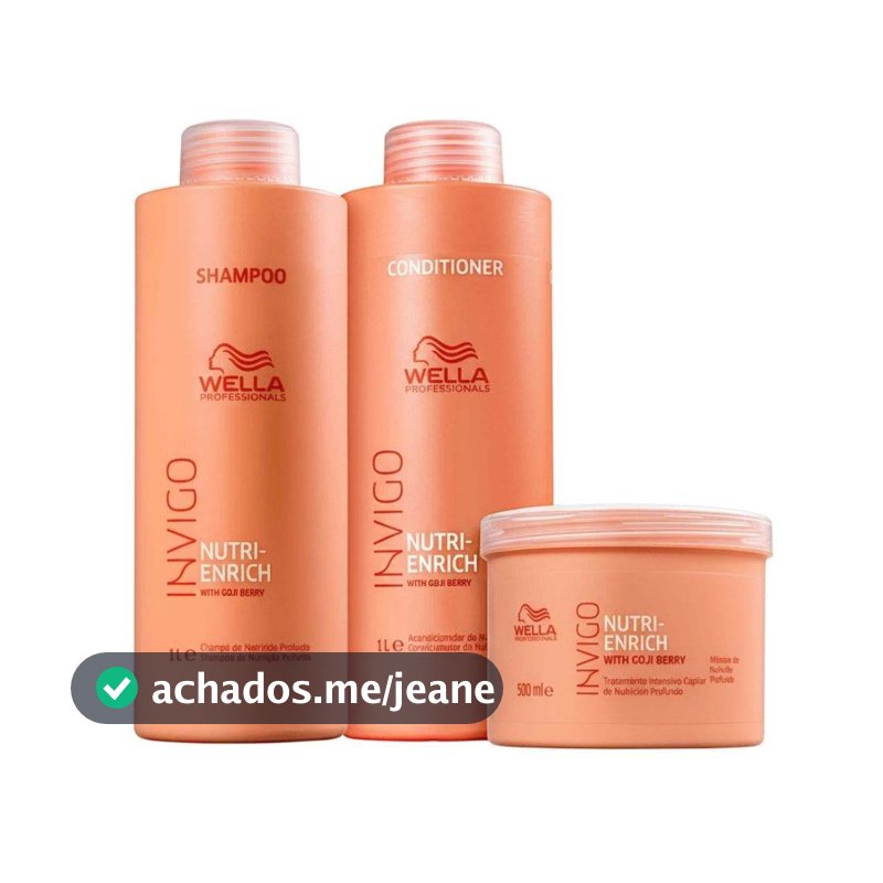 Kit Wella Profissional Invigo Nutri-Enrich