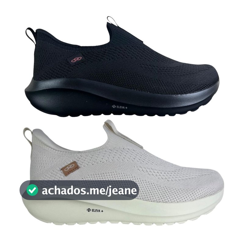 Tênis Olympikus Intuit Feminino Original Calce Fácil Eleva+ Conforto Knit